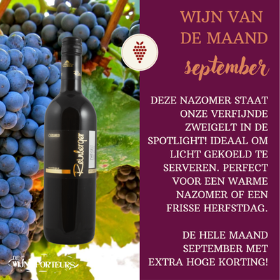 Wijn van de maand september!